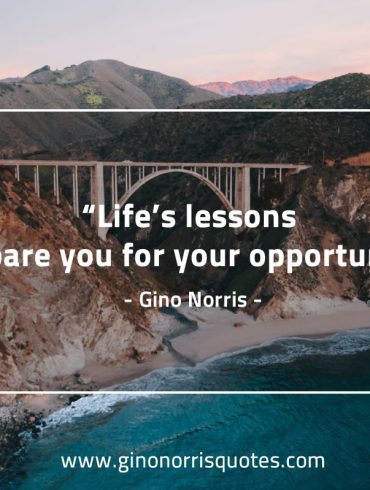 Lifes lessons GinoNorris 1