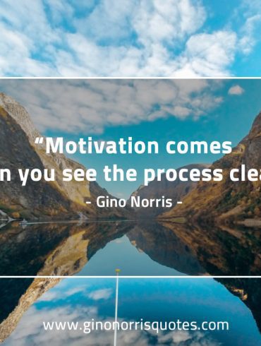 Motivation comes when GinoNorris 1