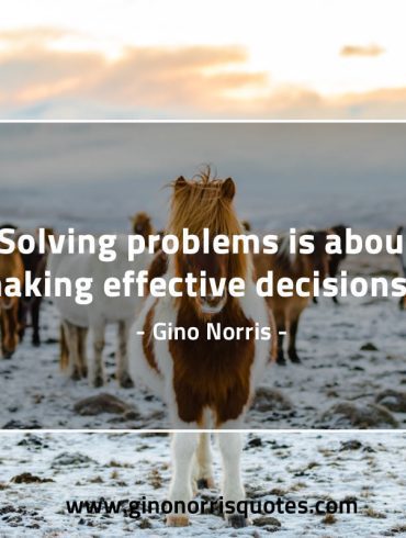 Solving problems GinoNorris 1
