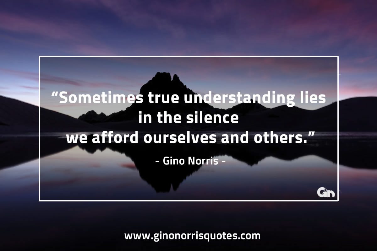 Sometimes true understanding GinoNorris 1
