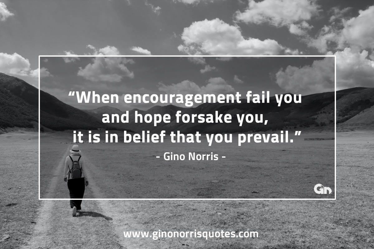 When encouragement fail GinoNorris 1