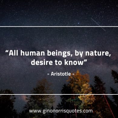 All human beings AristotleQuotes