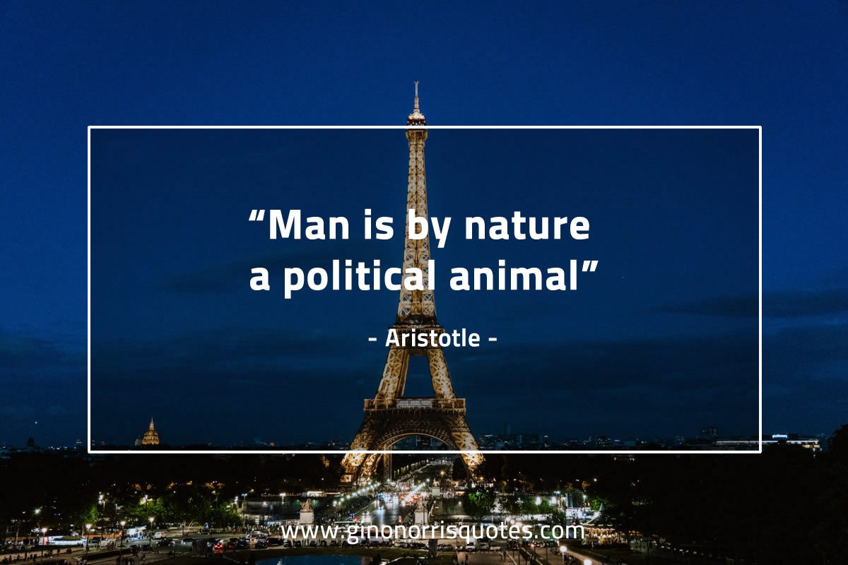 Man is by nature AristotleQuotes