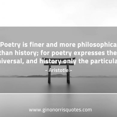 Poetry is finer AristotleQuotes