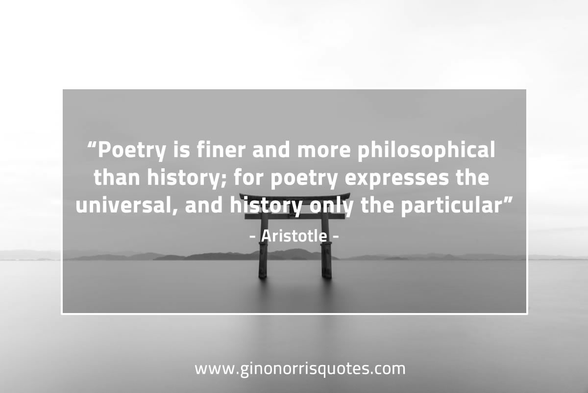 Poetry is finer AristotleQuotes