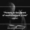 Poverty is the parent AristotleQuotes