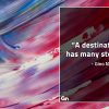 A destination has many steps GinoNorrisQuotes