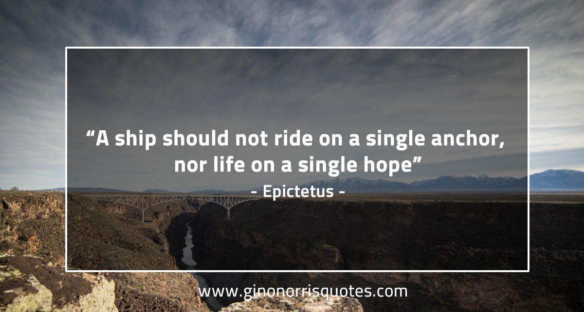 A ship should not ride EpictetusQuotes