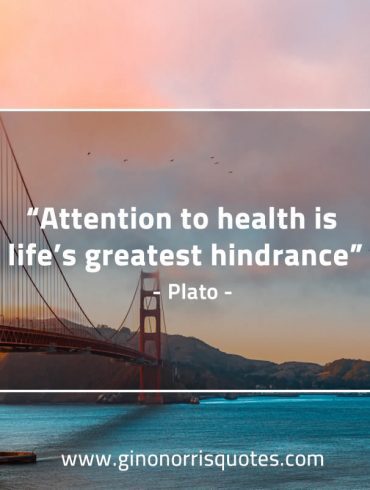 Attention to health PlatoQuotes