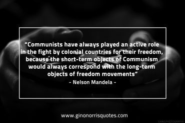 Communists have always played an active role MandelaQuotes