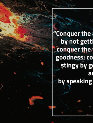 Conquer the angry one BuddhaQuotes