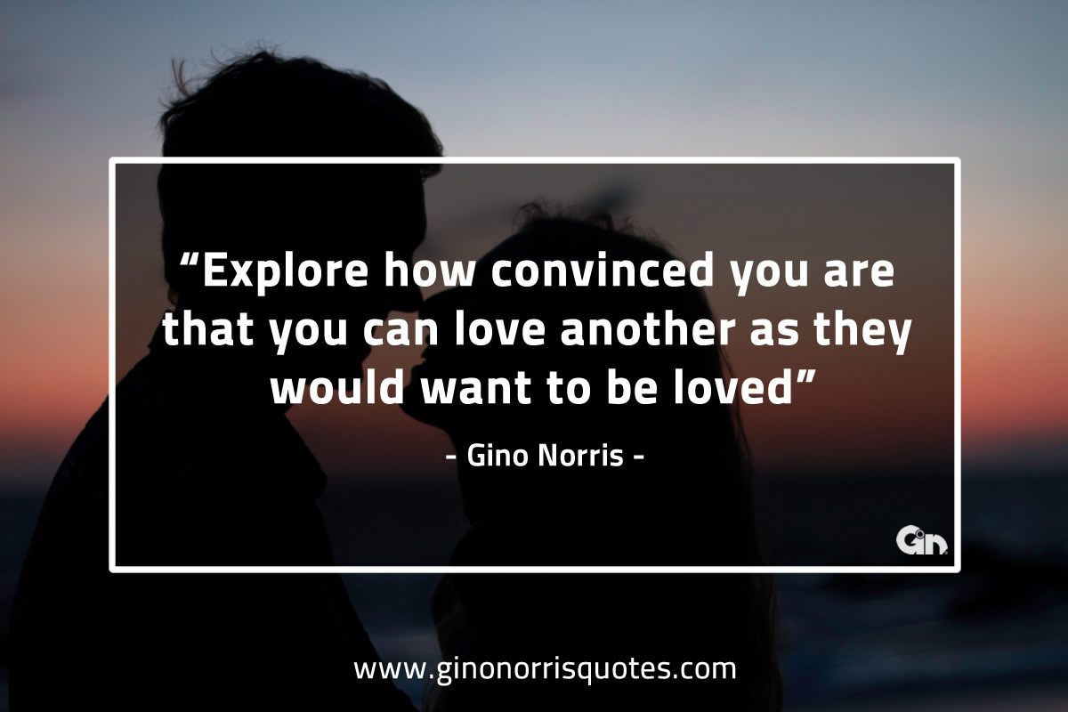Explore how convinced you are GinoNorrisQuotes