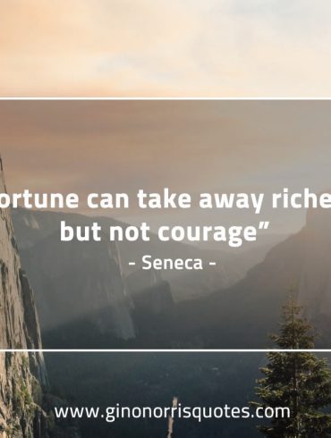 Fortune can take away riches SenecaQuotes