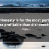 Honesty is for the most part PlatoQuotes