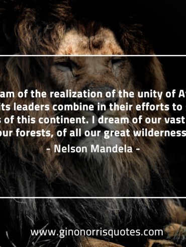 I dream of the realization MandelaQuotes