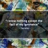I know nothing except the fact SocratesQuotes