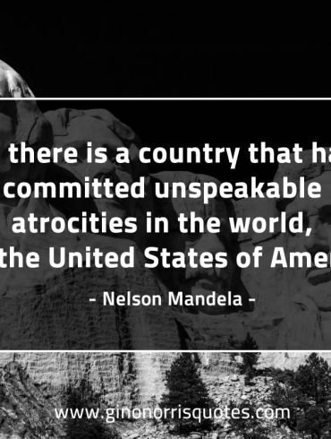 If there is a country that has committed MandelaQuotes