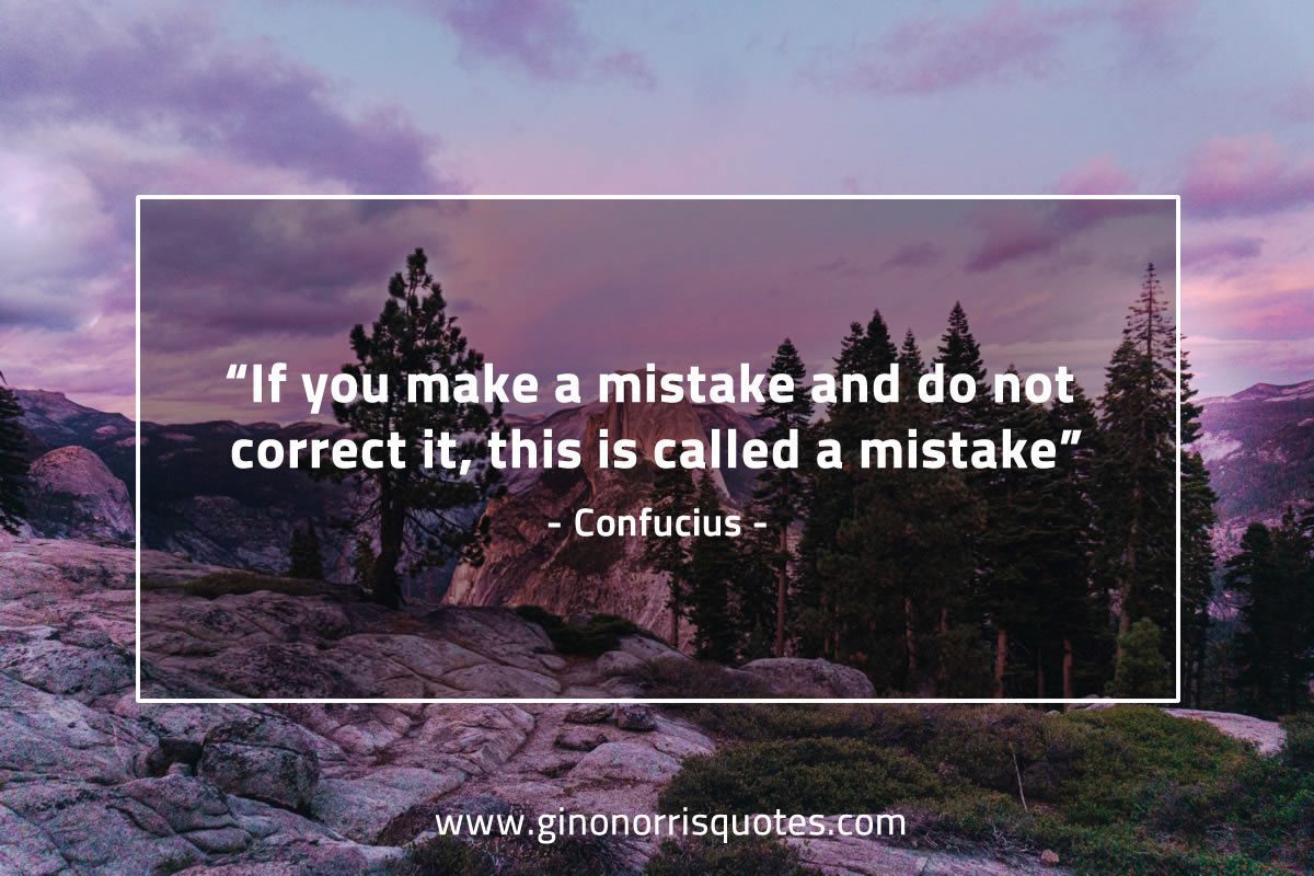If you make a mistake ConfuciusQuotes