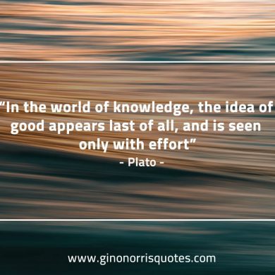 In the world of knowledge PlatoQuotes