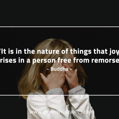 It is in the nature of things BuddhaQuotes