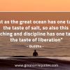 Just as the great ocean BuddhaQuotes