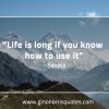 Life is long SenecaQuotes