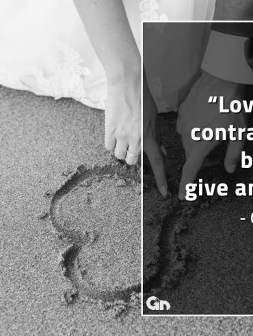 Love is the contradiction between GinoNorrisQuotes