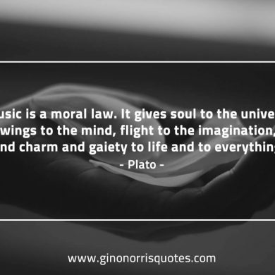 Music is a moral law PlatoQuotes