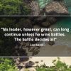 No leader however great LombardiQuotes