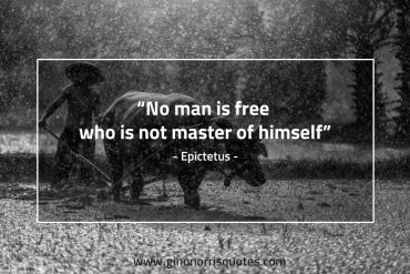 No man is free EpictetusQuotes