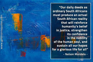 Our daily deeds MandelaQuotes