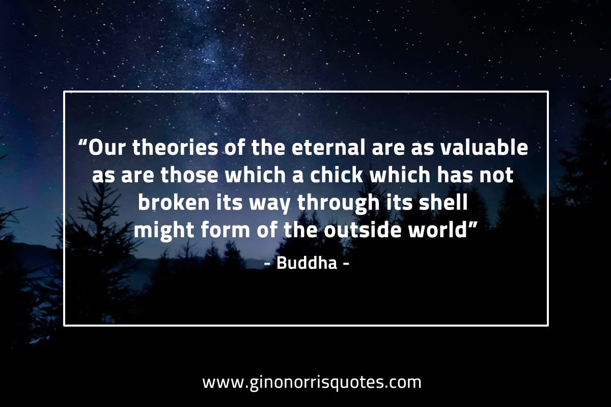 Our theories of the eternal BuddhaQuotes