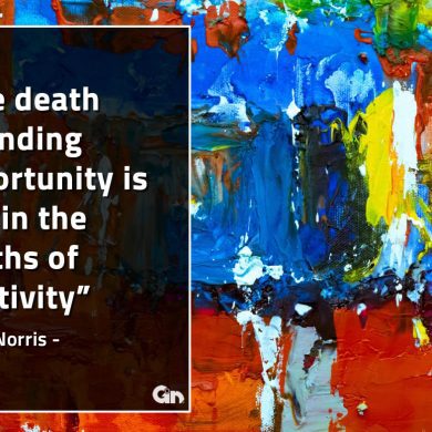 The death of finding opportunity GinoNorrisQuotes
