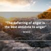 The deferring of anger SenecaQuotes