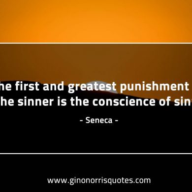 The first and greatest punishment SenecaQuotes