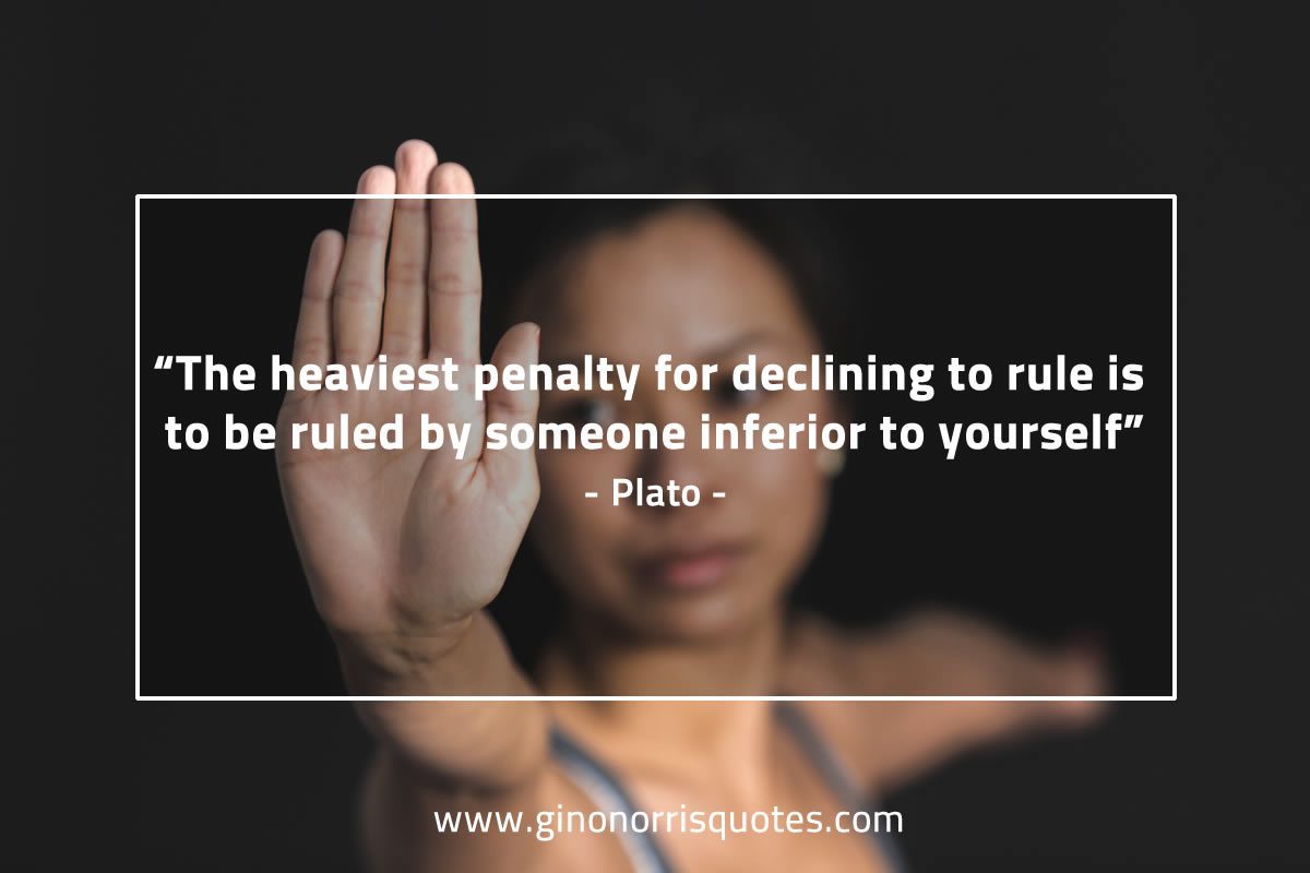 The heaviest penalty for declining to rule PlatoQuotes