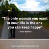 The only woman you want in your life GinoNorrisQuotes