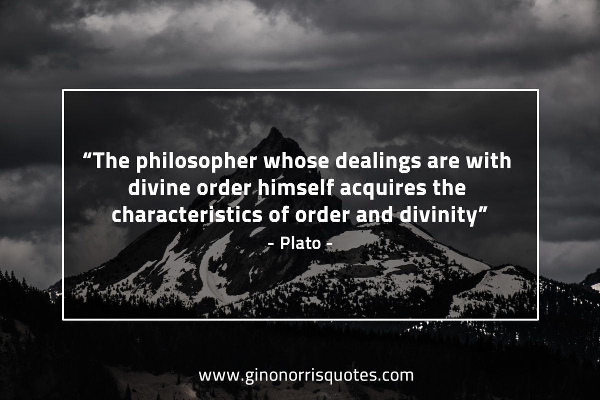 The philosopher whose dealings PlatoQuotes