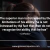 The superior man is distressed ConfuciusQuotes