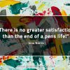 There is no greater satisfaction GinoNorrisQuotes