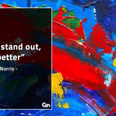 To stand out be better GinoNorrisQuotes