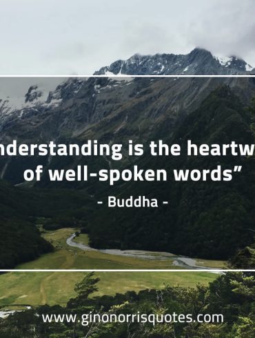Understanding is the heartwood BuddhaQuotes