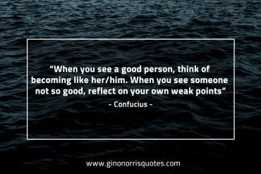 When you see a good person ConfuciusQuotes
