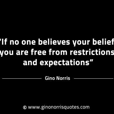 If no one believes your belief GinoNorrisINTJQuotes