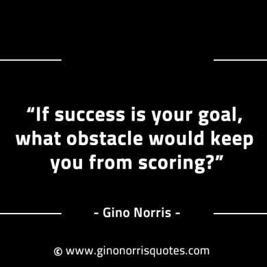 If success is your goal GinoNorrisINTJQuotes