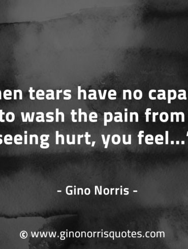 When tears have no capacity GinoNorrisQuotes