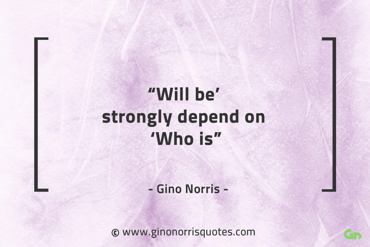 Will be  strongly depend on Who is GinoNorrisQuotes