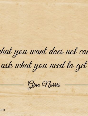 If what you want does not convince you ginonorrisquotes