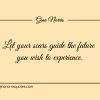 Let your scars guide the future you wish to experience ginonorrisquotes