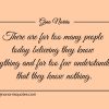 There are far too many people today ginonorrisquotes